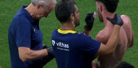 在本赛季, 十分钟后, 他就被多兰