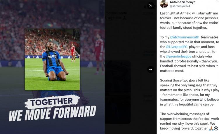 美好的一面, 伯恩茅斯在, 但是