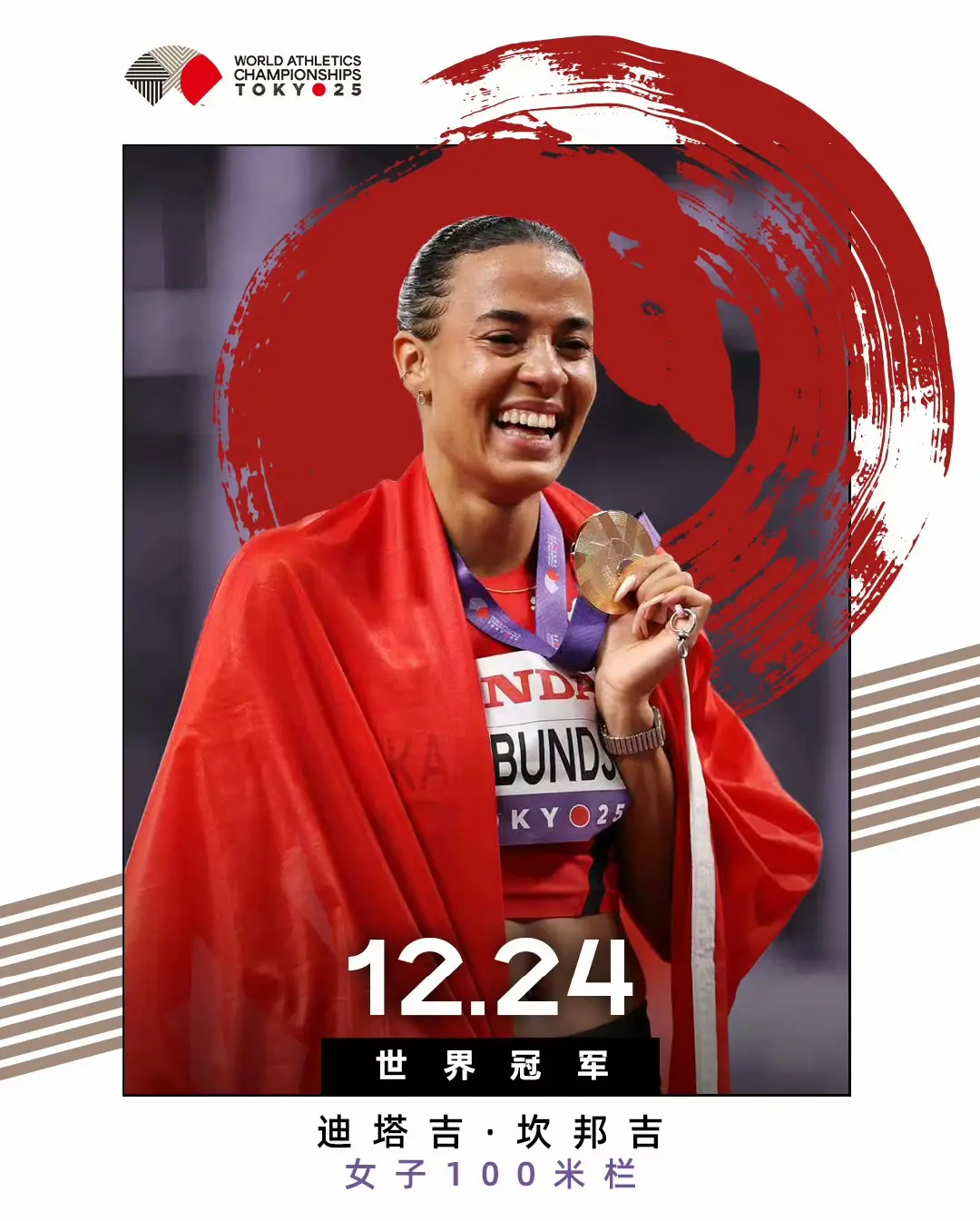 最新金牌榜, 世界纪录